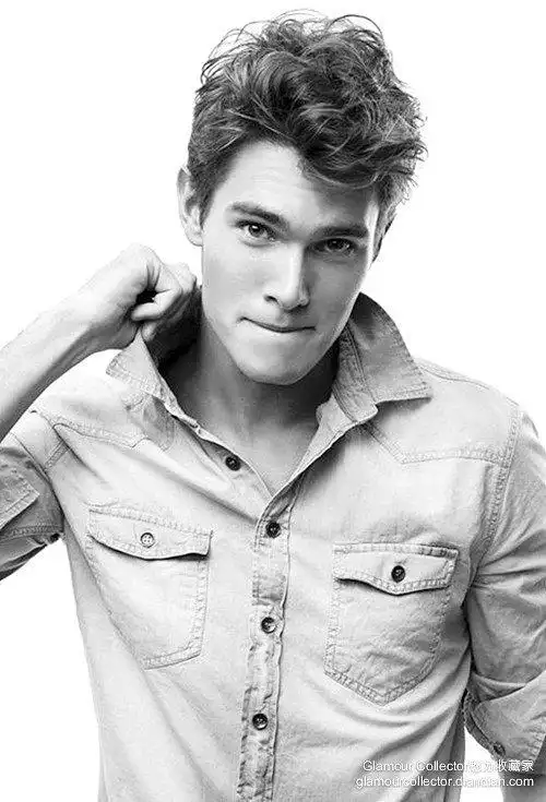 黑白人物头像男