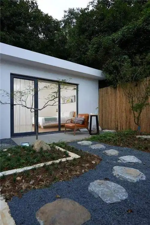 农村别墅庭院设计,用石头就能打造的很美!_手机搜狐网