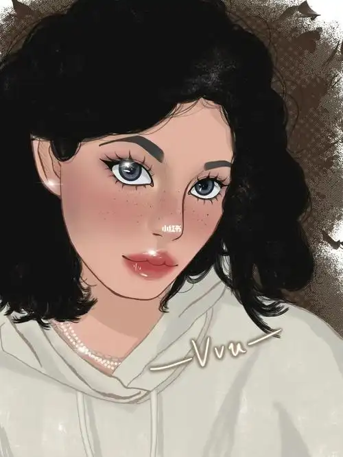 努力练习画画中94第一次尝试画半侧脸!