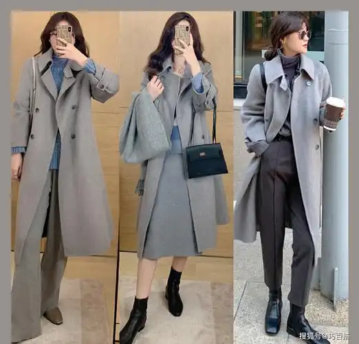 每年都在流行的呢大衣,如何搭配才好看?保暖优雅不显臃肿