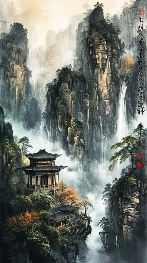 自然意象与人文精神的诗意融合——中国古典山水画