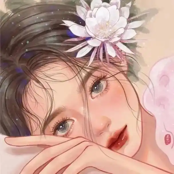 不知何时起,喜欢这特女人味的头像#情侣头像  - 抖音