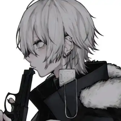 帝江:彪悍颓废病态动漫男头_男生头像_我要个性网