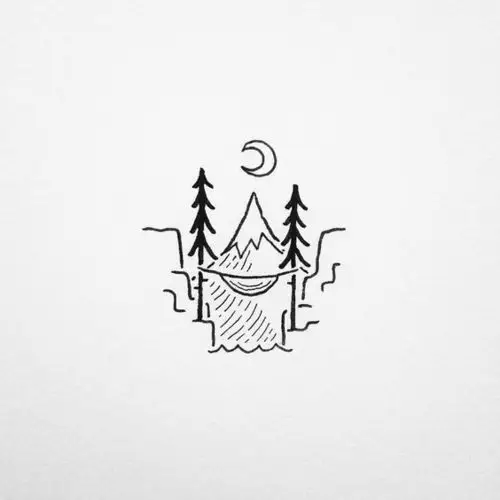 来自插画师 david powell 简单小画