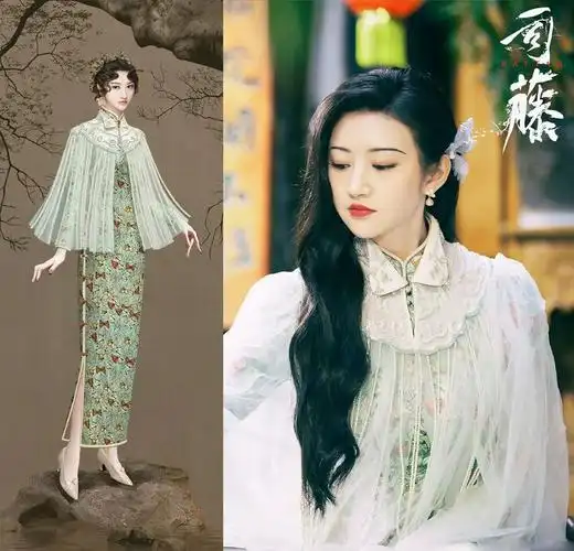 逛透胭脂路我找到了司藤富贵花旗袍的明星裁缝