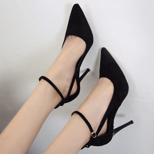 2016夏季新款铆钉潮欧美罗马时尚百搭细跟高跟性感露趾女式凉鞋子