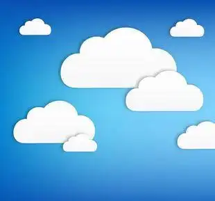 剪纸白云不同尺寸定制 白云 手工云彩 彩云 云霞 剪贴画 剪纸云