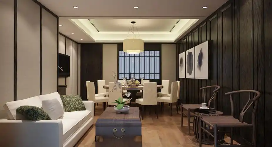 餐馆设计中式风格私房菜餐馆装修设计