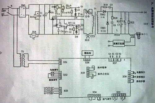 瑞凌焊机线路图!