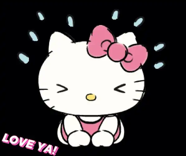 可爱hellokitty动态表情包