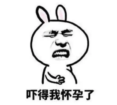 文字表情包gif暴漫gif吓得我怀孕了gif搞笑gif逗gif蠢萌gif