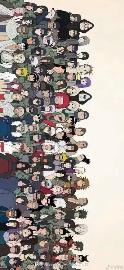 火影忍者后期全家福