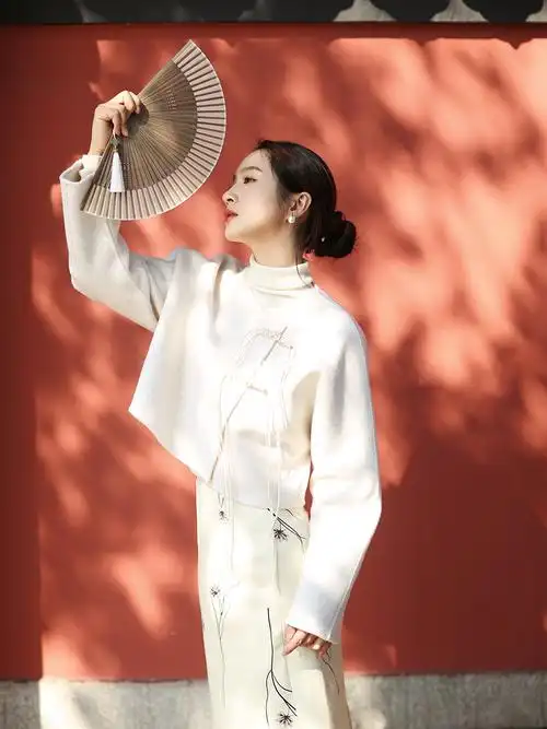 新中式穿搭新中式时尚尽头是传统