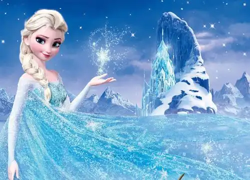 《冰雪奇缘》第二部剧照上线,艾莎公主身穿浅色长袍,气场强大!