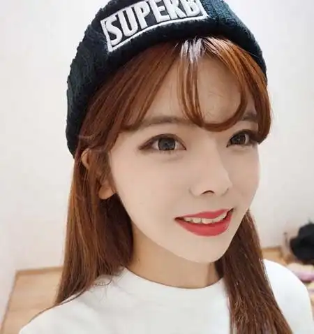 最新韩式"爱心刘海",刘海图片,发型图片