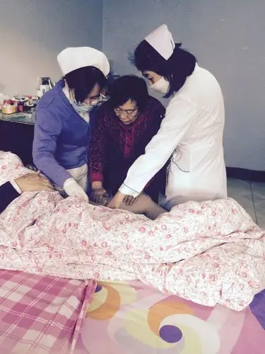 老年护理专业组—为患者任杰做第七次追踪服务