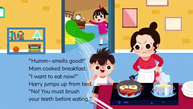 英语绘本《good habits》培养宝宝的好习惯