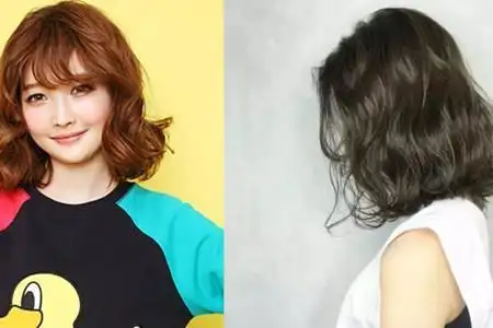 中短发烫发发型