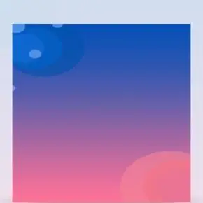 粉蓝色渐变创意几何背景