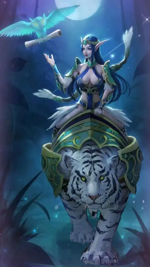 绘制一张魔兽争霸的手机壁纸