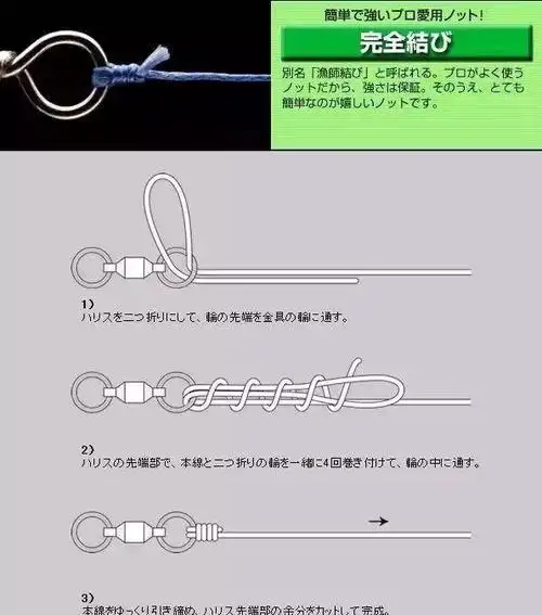 14种最实用的鱼线绑法!传说中的内轴外轴和滚指法,全都有!