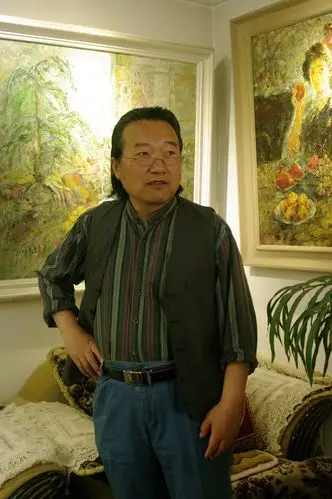 中国著名画家龚建中向新中国成立七十周年献礼