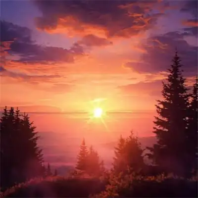 唯美黄昏风景头像 高清日落黄昏的唯美图片头像