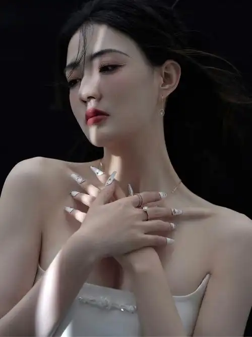 徐璐与白船礼服