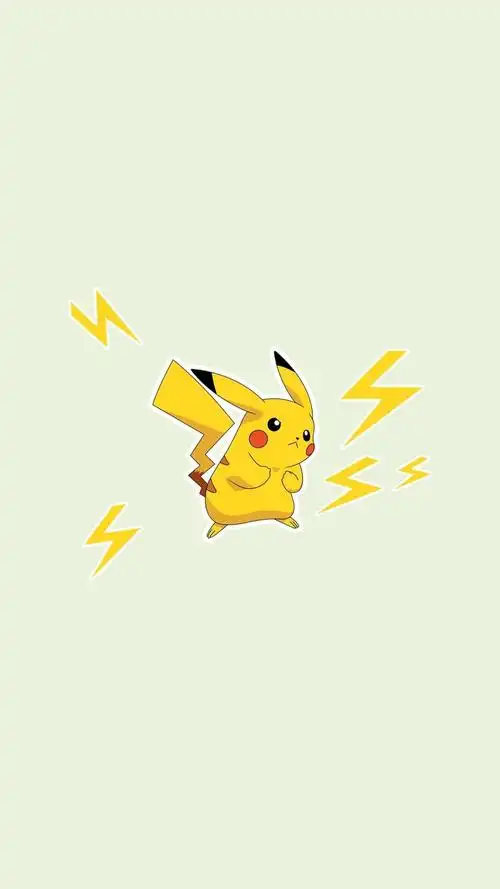 皮卡丘可爱卡通动漫,高清图片,手机锁屏桌面-壁纸族