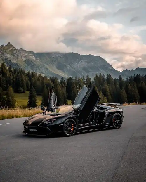 【图】兰博基尼 aventador侧面看着真霸气._赛豹v论坛_汽车之家论坛