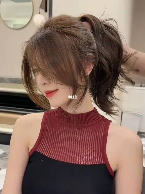 韩式八字刘海了解一下