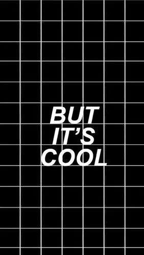 黑白 文字 iphone 壁纸