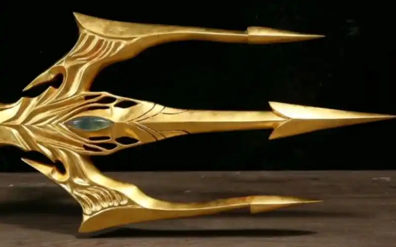 转发,手工达人神还原:海神三叉戟