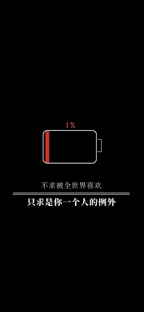 抖音热门个性壁纸,文字控