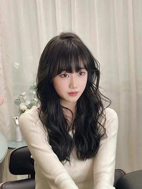 不用打理的卷发法式卷