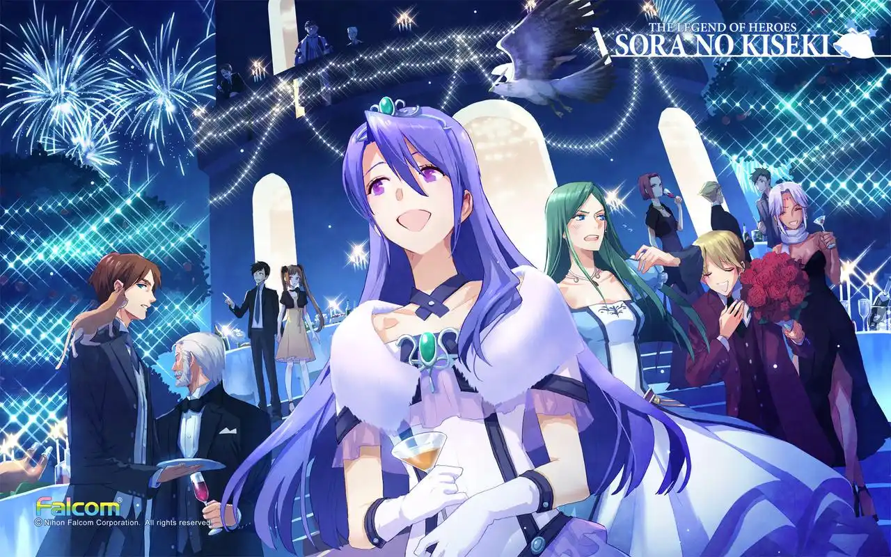 日本最火英雄传说游戏桌面壁纸