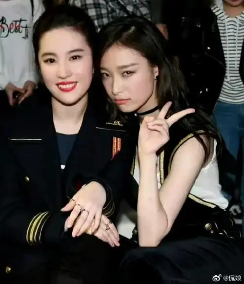 刘亦菲倪妮同框,两位都是颜值美女!