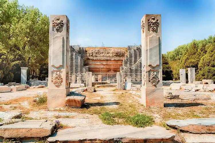 北京圆明园遗址公园风光_高清图片_全景视觉