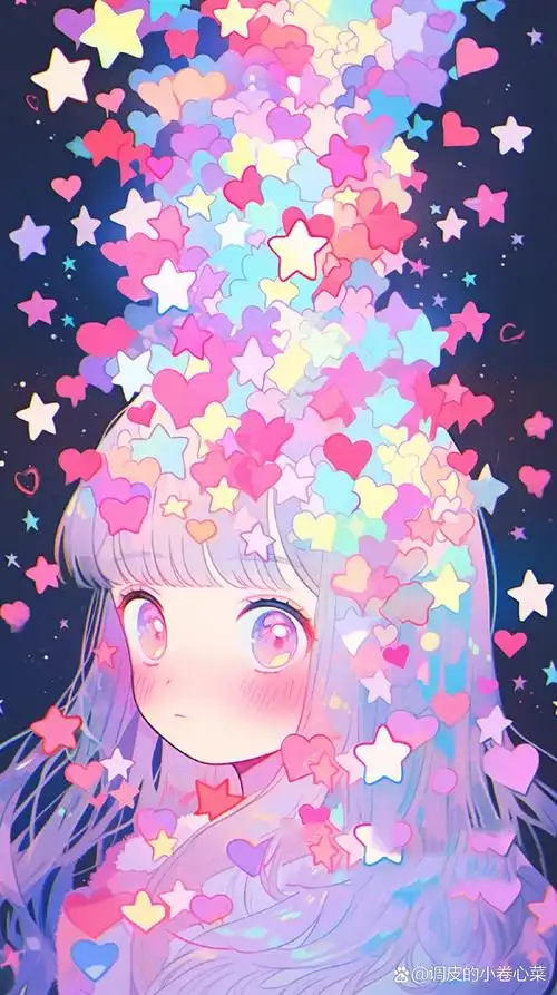 粉彩少女心| 竖屏9:16手机壁纸