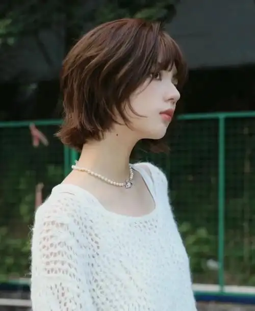 最流行的日系短发 #发型推荐 #女生减龄烫发发型推荐 #减龄柔烫