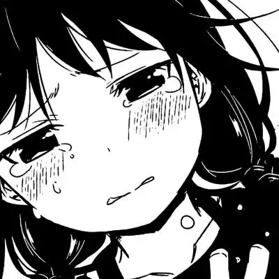 江知遇 黑白动漫女头 汽水降低的温度是夏日的奇遇_卡通动漫头像_我要