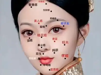 你的痣代表什么含义#痣的魅力发散时间 #痣#点痣 @dou 小助手