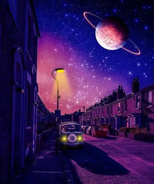 奇幻又浪漫宇宙星空因未知而充满魅力