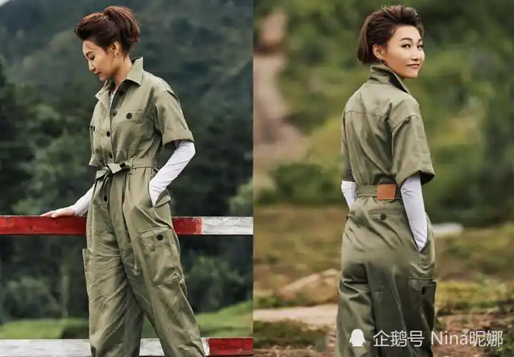 央视美女主持李梓萌太飒了174穿连体裤骑单车让男生都羡慕