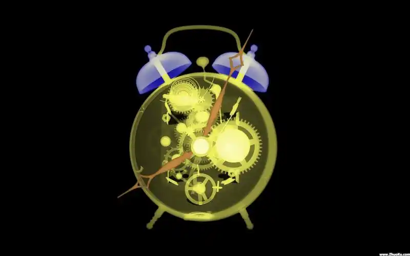 透视荧光宽屏壁纸