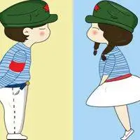 保持可爱对应的情侣头像_微信头像图片大全