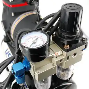 ustar 7kg 优速达u601g带储气罐活塞喷泵 带缸微型 喷笔用气泵