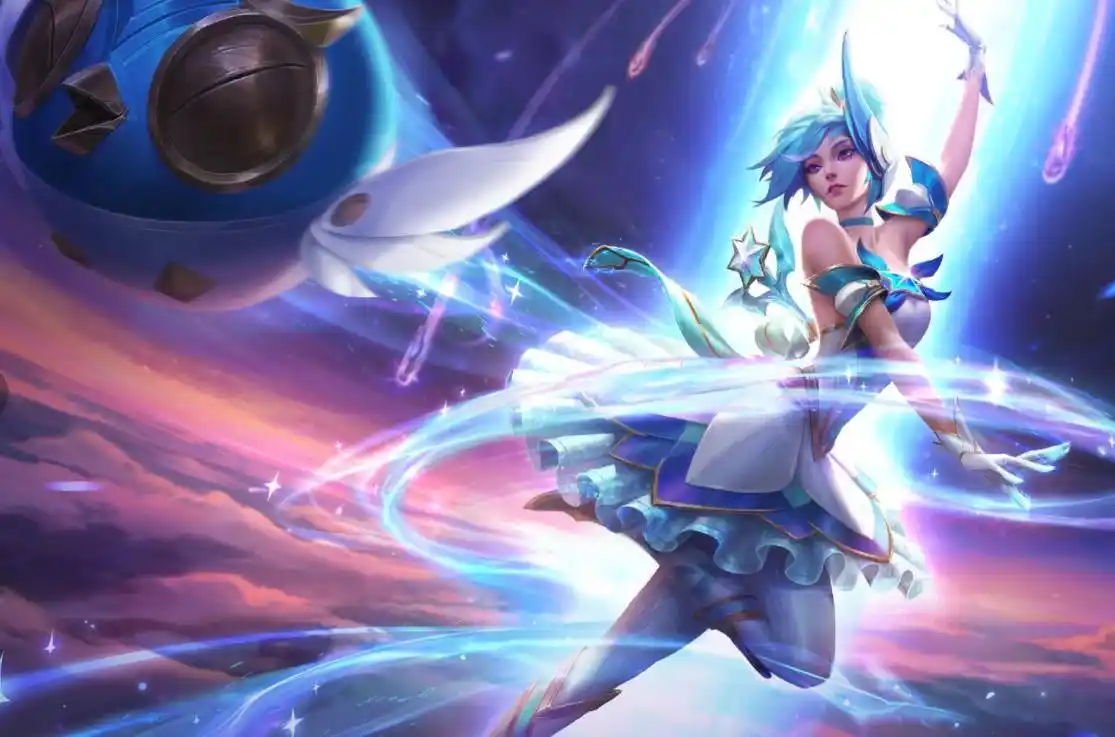 英雄联盟手游星之守护者7款皮肤曝光队长阿狸七彩特效炸裂霞洛情侣