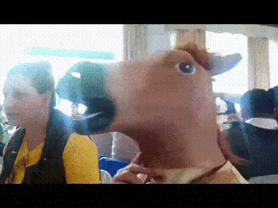 脱下姚明面具下面是香菜;脱下香菜下面是金馆长!