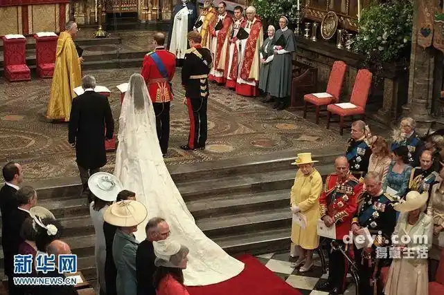 威廉凯特世纪婚礼华丽大片.现实的童话,梦一般.